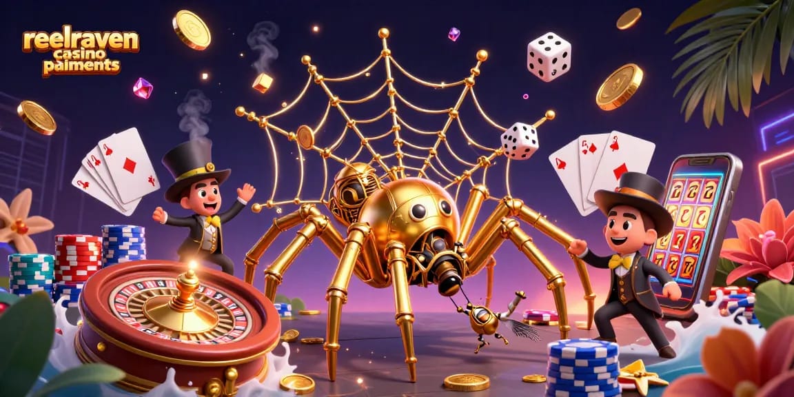 Découvrez les paiements en crypto-monnaie sur les paiements du casino ReelRaven avec des méthodes diversifiées et rapides.