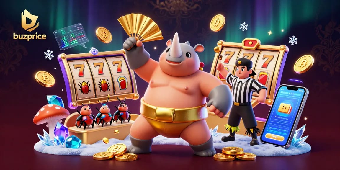 Experience thrilling gameplay at buzprice with 3D beetles in a dynamic casino setting.