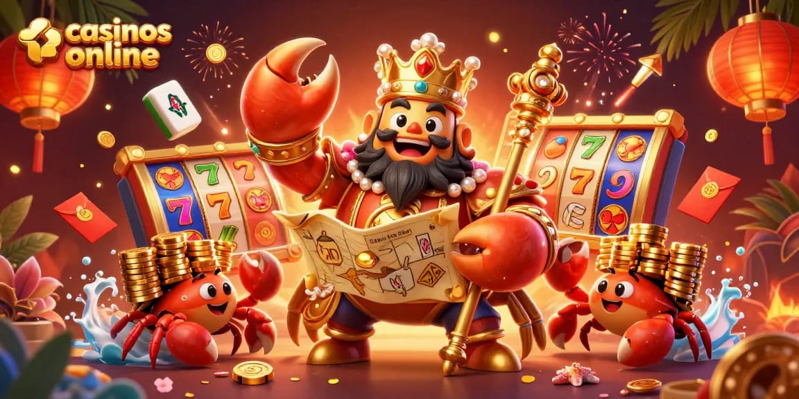 Disfruta de los mejores casinos online con tragaperras, giros y jackpots vibrantes en un ilustrativo 3D.