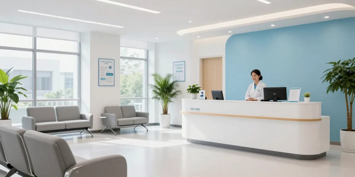 Trusted healthcare provider offering patient care reviews like david hoffmeister reviews in a modern health clinic.