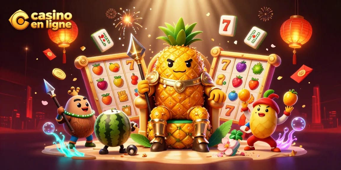 Plongée dans l'univers des jeux de casino en ligne avec des personnages amusants et des éléments colorés.