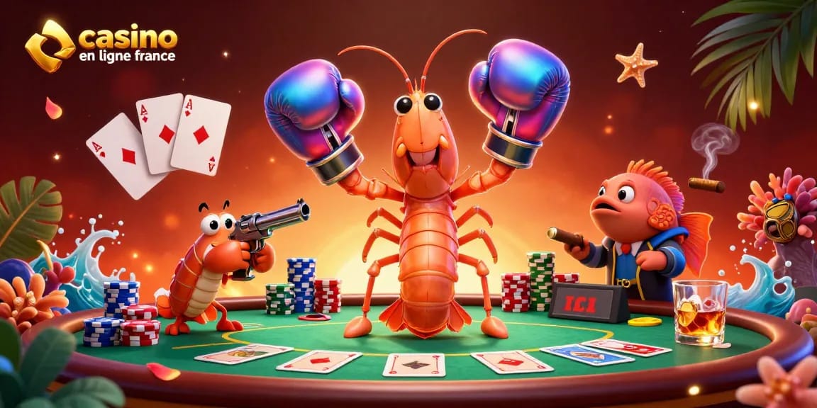 Jouez maintenant au casino en ligne France avec cette scène colorée et dynamique.