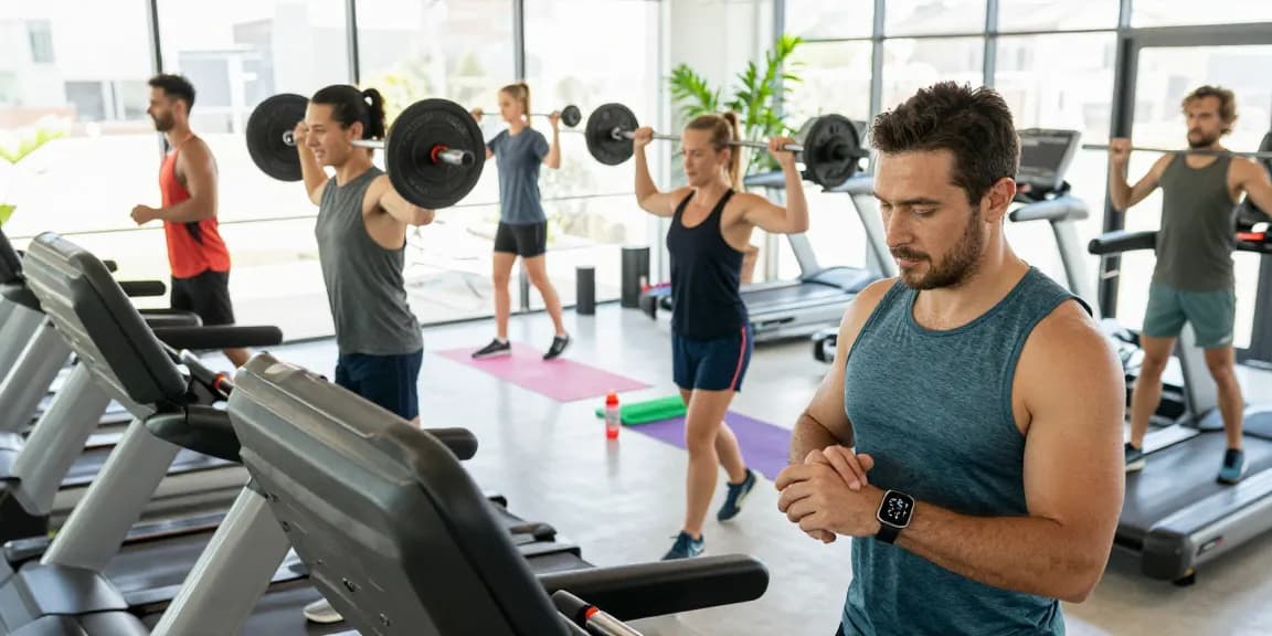 Astera Shop offers a dynamic fitness environment with people actively engaging in workouts, showcasing health and wellness.