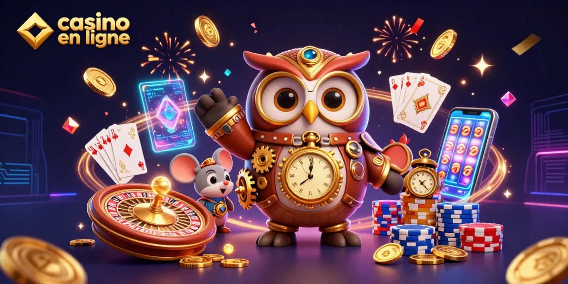 Jouez sur un casino en ligne avec des jackpots étincelants et une ambiance festive.