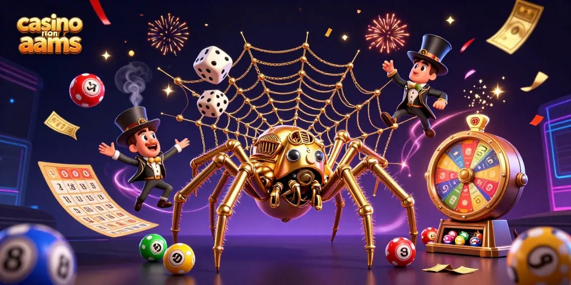 Gioca nei migliori casino non aams con una grafica vivace e dettagliata, tra palline della lotteria e premi.