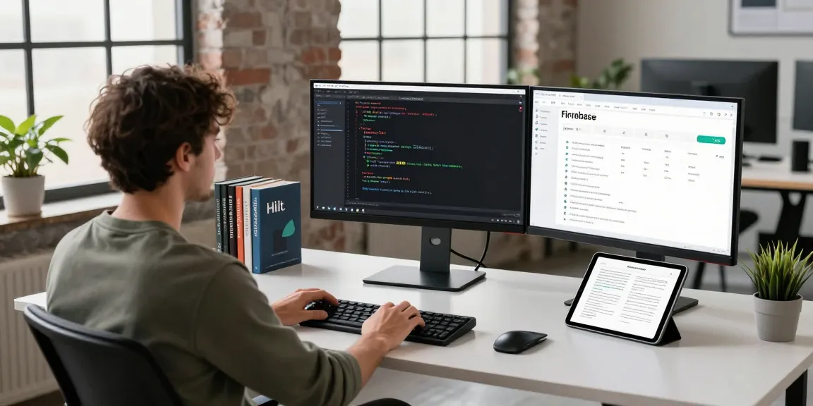 Learn dependency injection with Hilt while coding on a sophisticated workspace with Firebase and Compose.