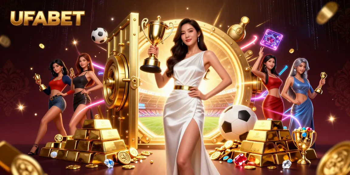 Win big at UFABET with immersive sports betting and casino action illustrated in vibrant detail.
