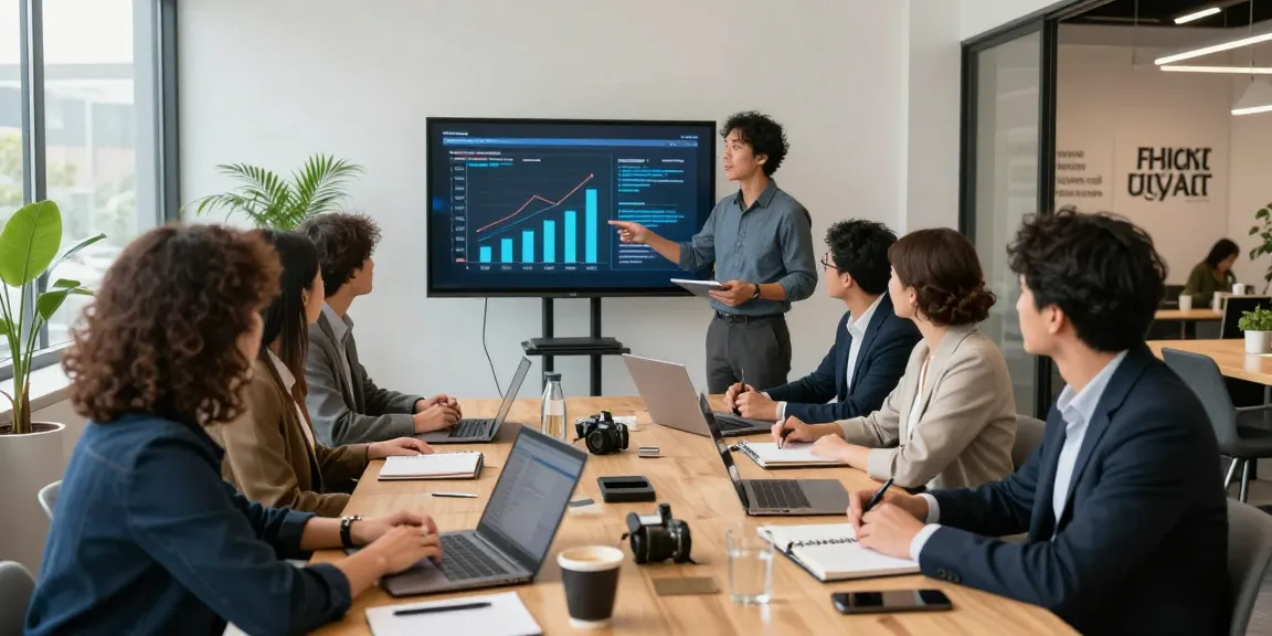 Companies networking in a modern workspace with a collaborative atmosphere.