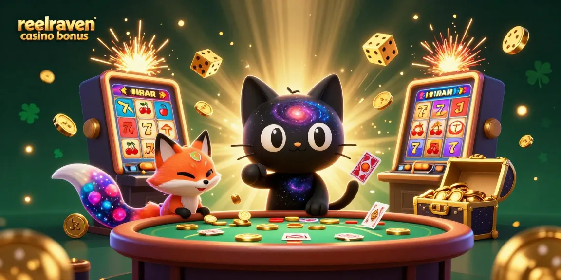 Gagnez avec le bonus ReelRaven casino grâce à des spins gratuits et des promotions attractives.