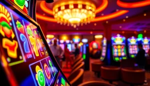 Mainkan slot777 dengan semangat di kasino virtual penuh warna dan suasana ceria.