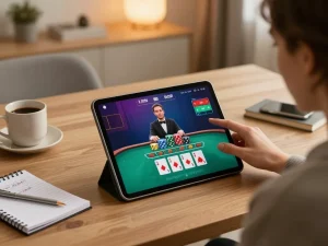 Experience thrilling blackjack at rokok88 with engaging live dealer action from the comfort of home.