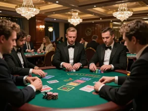 rokok88 engages high-stakes blackjack players in a luxurious VIP casino setting