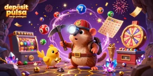 Engage in thrilling games with deposit pulsa tanpa potongan for endless amusement with vibrant casino elements.