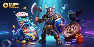 Partecipa a un gameplay emozionante presso il casino online non AAMS con personaggi epici e elementi di casinò vibranti.