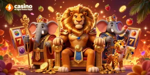 Actionner sur un casino en ligne france légal avec des personnages animés et des éléments de jeu éclatants.