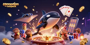 Engage with thrilling games at connexion au casino lolajack featuring a vibrant animated underwater scene.