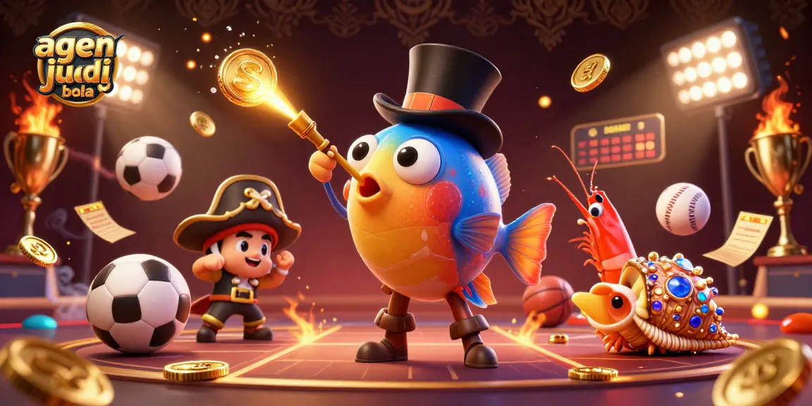 Engage in exciting sports betting with agen judi bola characters and dynamic elements!