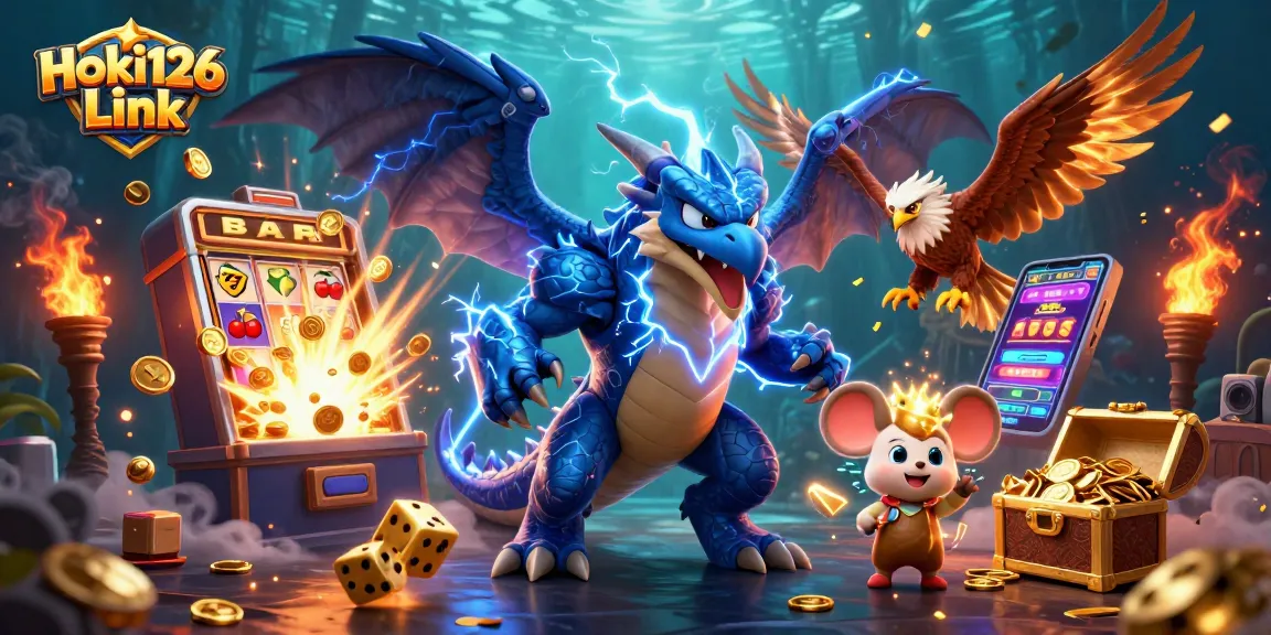 Experience the excitement of Hoki126 Link with thrilling slots and dynamic casino elements.