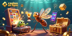 Jouez au casino en ligne avec des jeux explosifs et des personnages animés dans un univers captivant.