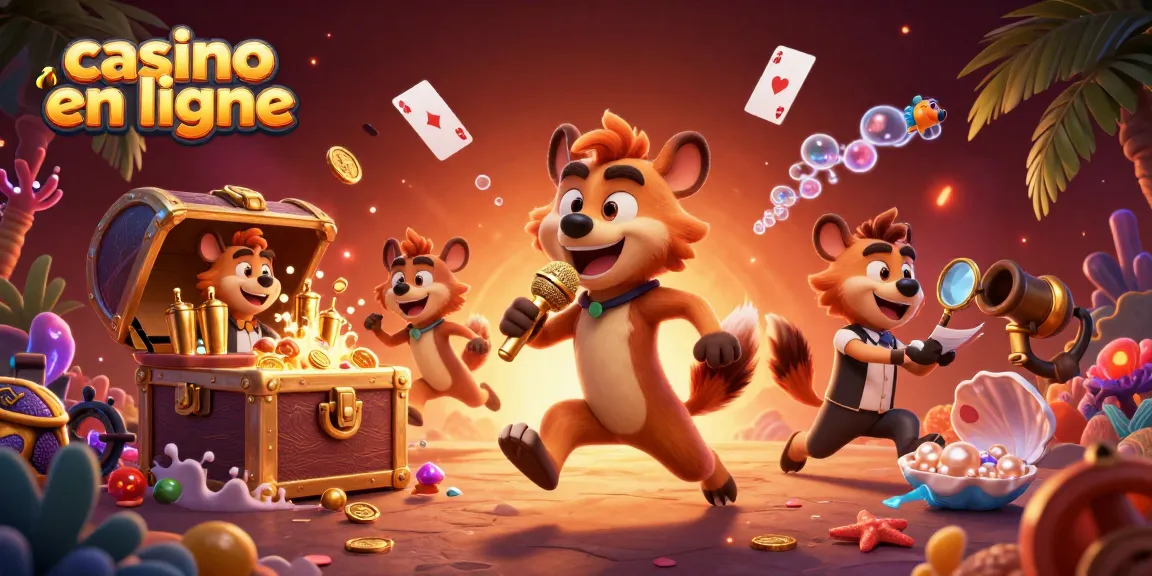 Jouez à des jeux passionnants sur les casinos en ligne tout en profitant d'une ambiance dynamique et colorée.