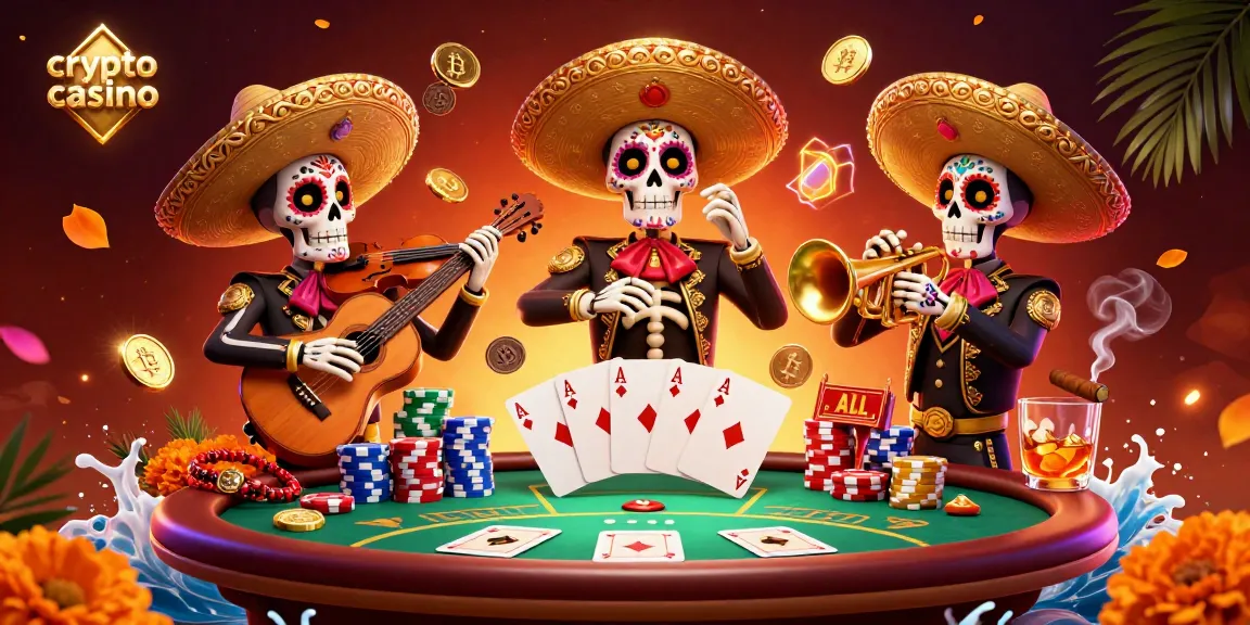 Jouez au crypto casino avec des personnages colorés dans une ambiance festive et dynamique.