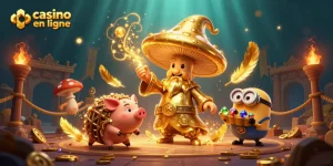 Le wizard du casino en ligne transforme le monde en or avec magie et trésors.