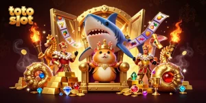 Experience thrilling winning moments with toto slot in this vibrant, jewel-filled gaming scene.