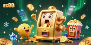 Spin to win with sc88 and witness the jackpot explosion from the golden slot machine!