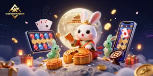 Permainan slot gacor di avtarsteelmillplant dengan naga keberuntungan dan koin emas berkilau.