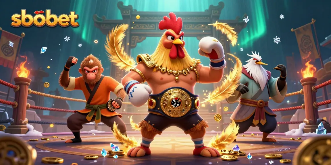 Menangkan taruhan sbobet dengan rooster Muay Thai dan karakter unik lainnya dalam arena pertarungan yang megah.