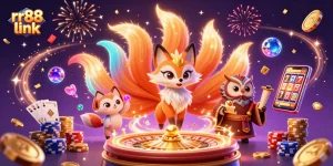 Generate excitement with rr88 link and vibrant casino-themed illustration showcasing winning elements.